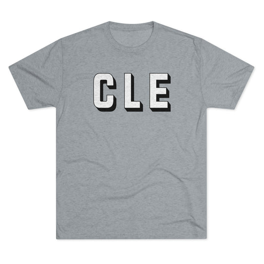 CLE_DIMENSIONAL-Unisex Tri-Blend Crew Tee