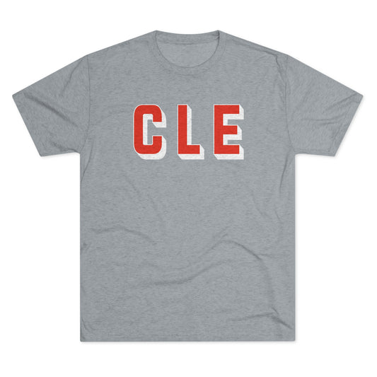 CLE_DIMENSIONAL-Unisex Tri-Blend Crew Tee