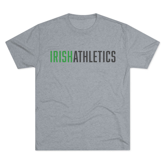 IRISH ATHLETICS-Unisex Tri-Blend Crew Tee