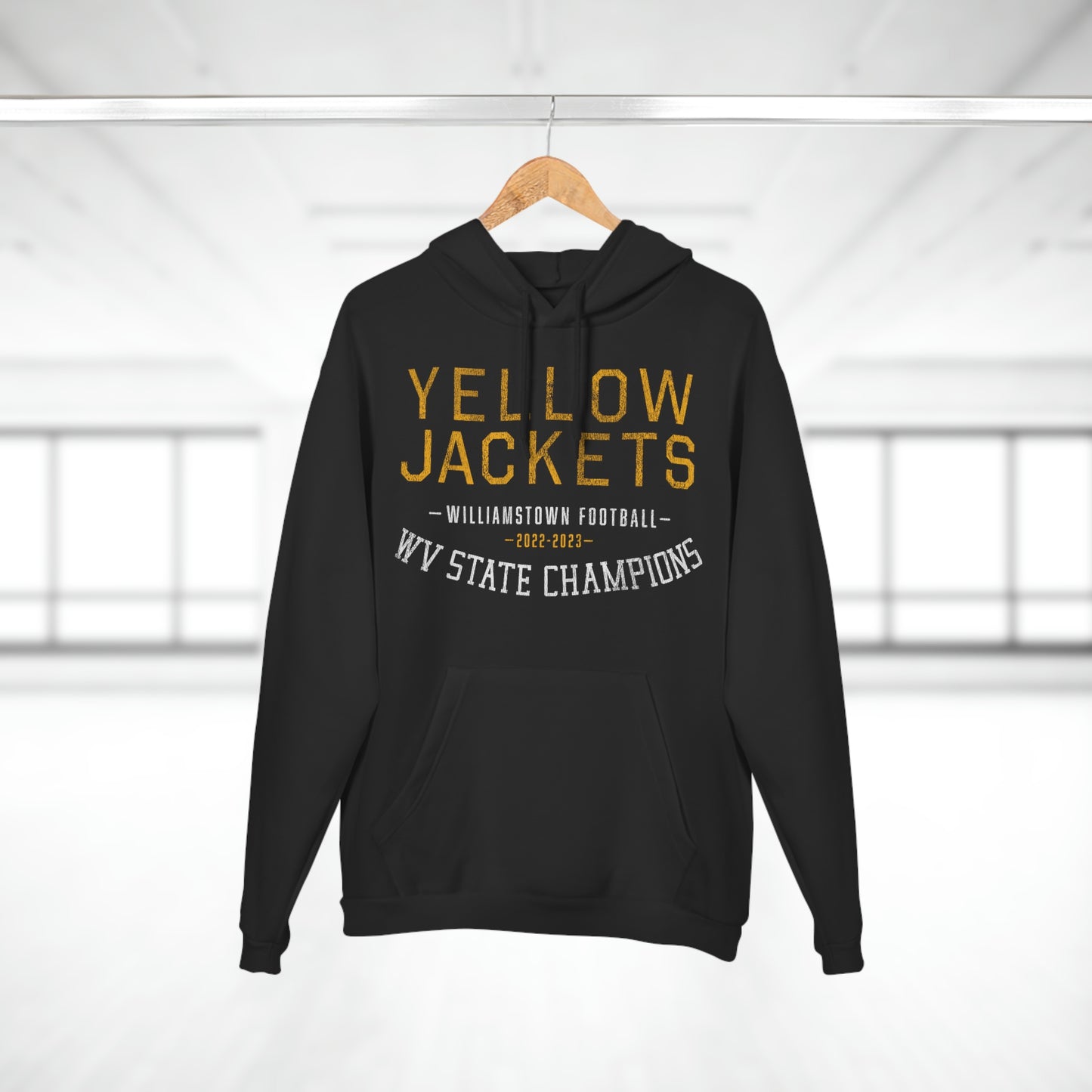 YELLOW JACKETS_WV STATE CHAMPIONS_GUEST SERVICES-Unisex Pullover Hoodie