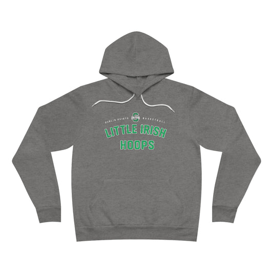 LITTLE IRISH HOOPS-Unisex Sponge Fleece Pullover Hoodie