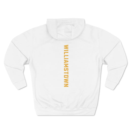 TITLE TOWN_MASCOT_WILLIAMSTOWN-back-Unisex Premium Pullover Hoodie