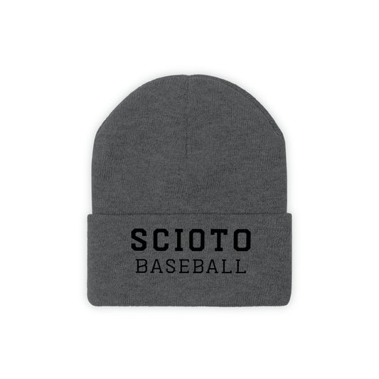 SCIOTO BASEBALL-embroidery-Knit Beanie