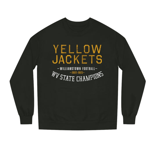 YELLOW JACKETS_2022-2023_WV STATE CHAMPS-Unisex Crew Neck Sweatshirt