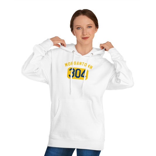 MORGANTOWN arched_304-Unisex Hooded Sweatshirt