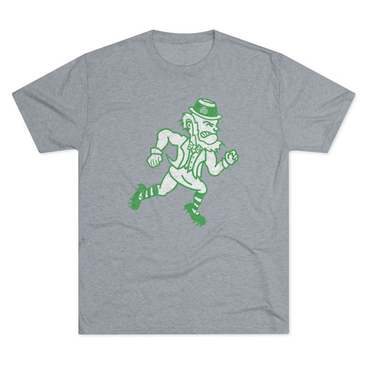 IRISH RUNNING MASCOT-Unisex Tri-Blend Crew Tee