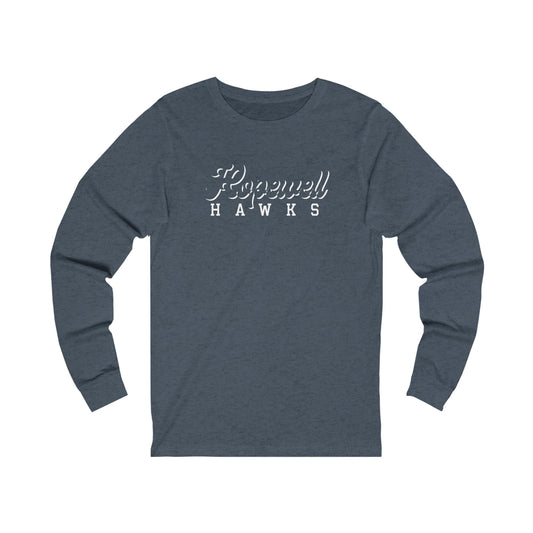 HOPEWELL_OFFSET_HAWKS-Unisex Jersey Long Sleeve Tee