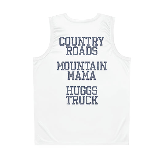 WBGV_(back) COUNTRY ROADS_MOUNTAIN MAMA_HUGGS TRUCK-Basketball Jersey (AOP)