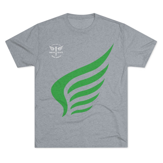 Scioto XC Winged Spike-Men's Tri-Blend Crew Tee