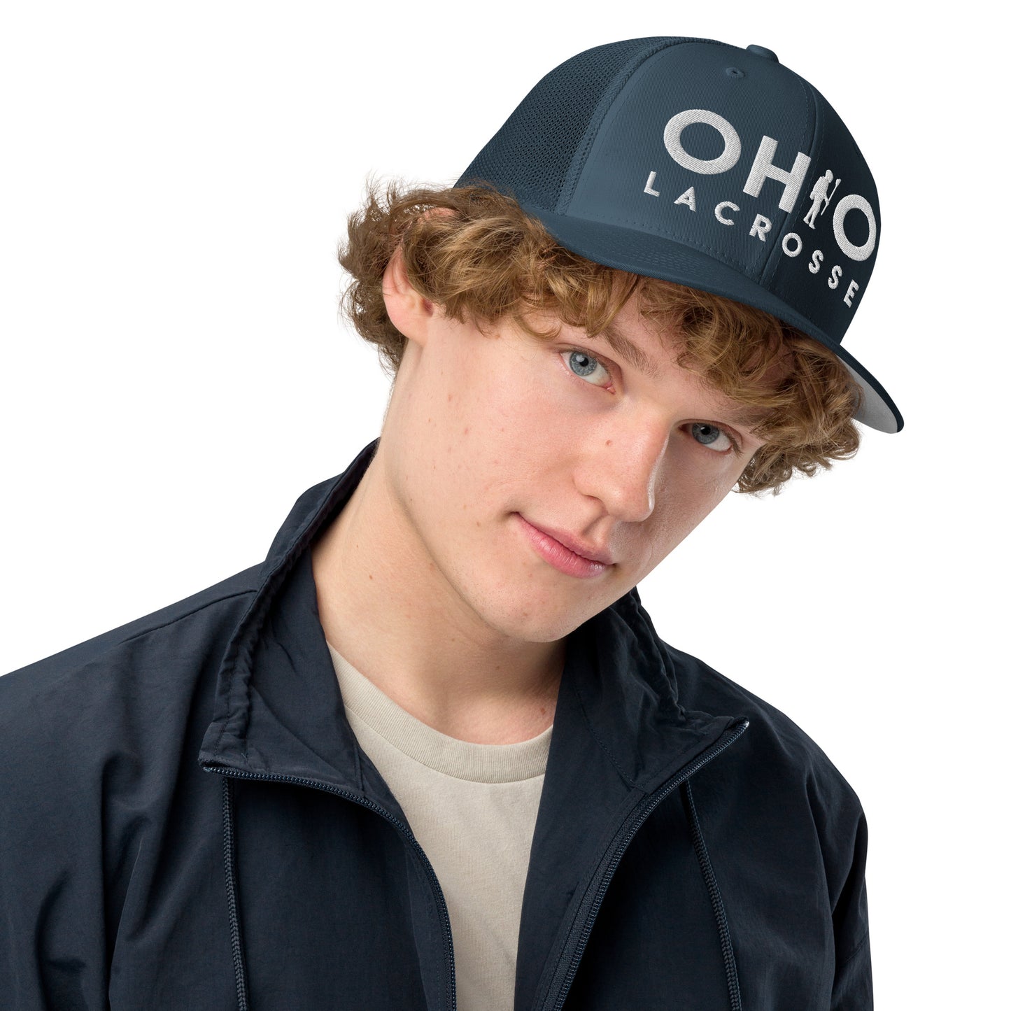 OH LACROSSE (Player substitution)-Closed-back trucker cap