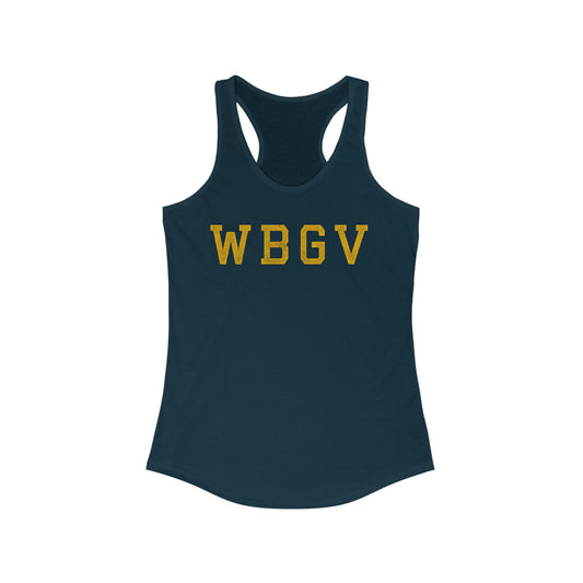 WBGV_(back) COUNTRY ROADS_MOUNTAIN MAMA_HUGGS TRUCK-Women's Ideal Racerback Tank