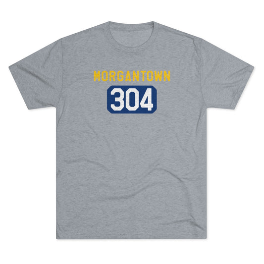 MORGANTOWN-304_Unisex Tri-Blend Crew Tee