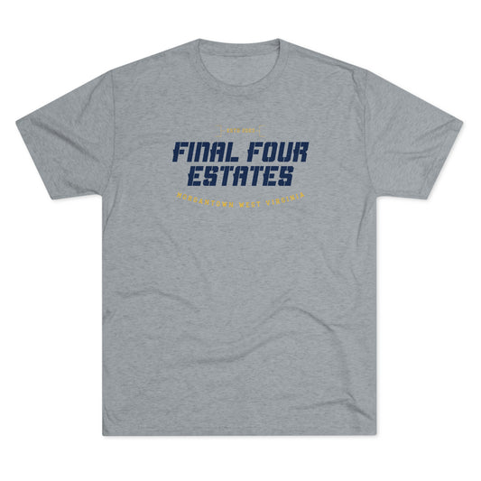 FINAL FOUR ESTATES-ESTD 2023_BRACKET-Unisex Tri-Blend Crew Tee