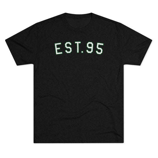 EST. 95 Unisex Tri-Blend Crew Tee