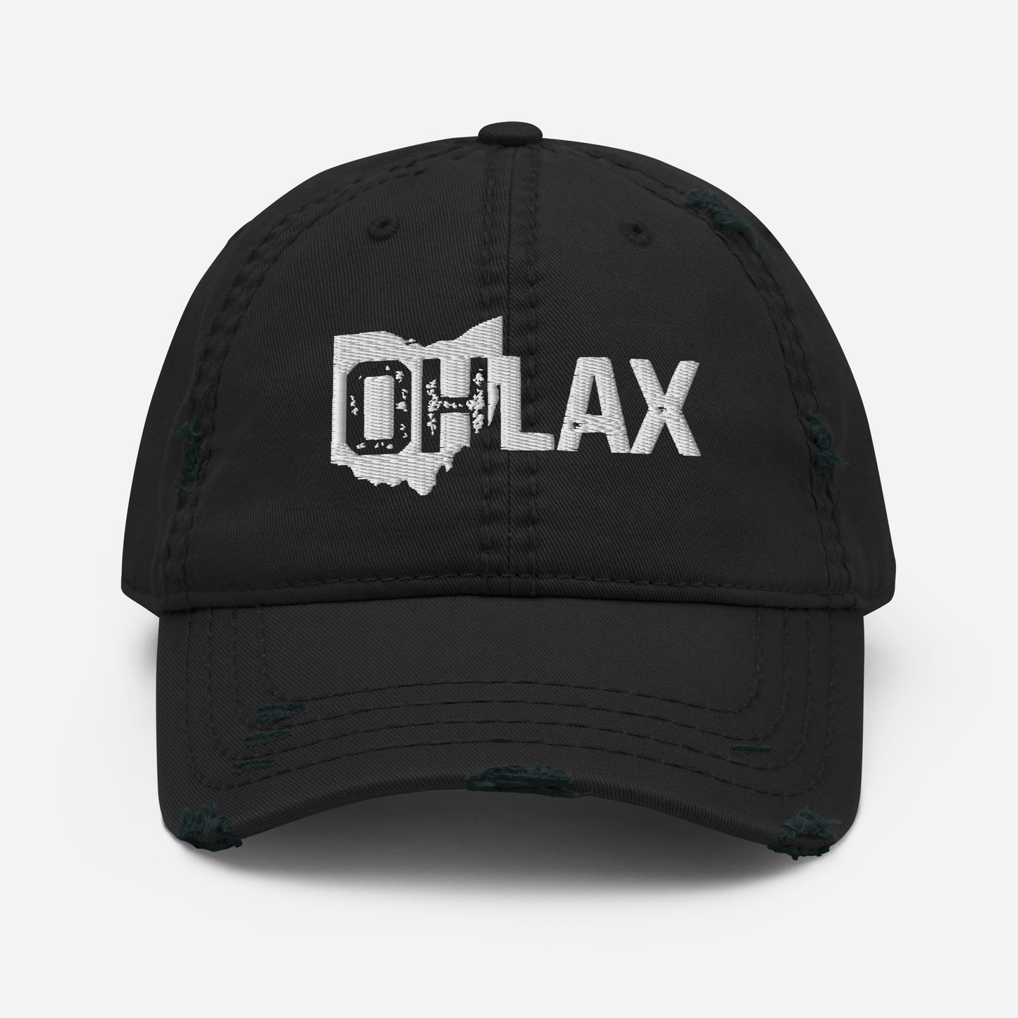 OH LAX (Player substitution)-Distressed Dad Hat