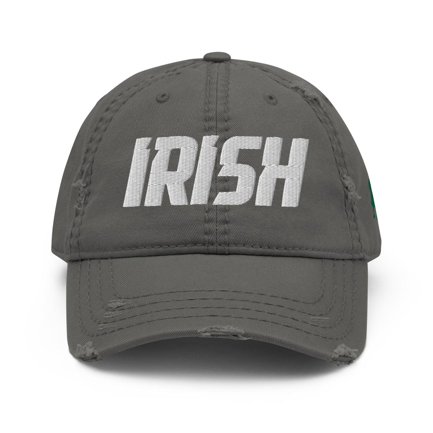 IRISH 3D-MASCOT-EST 1995-Distressed Dad Hat