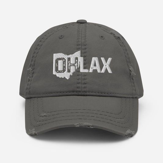 OH LAX (Player substitution)-Distressed Dad Hat