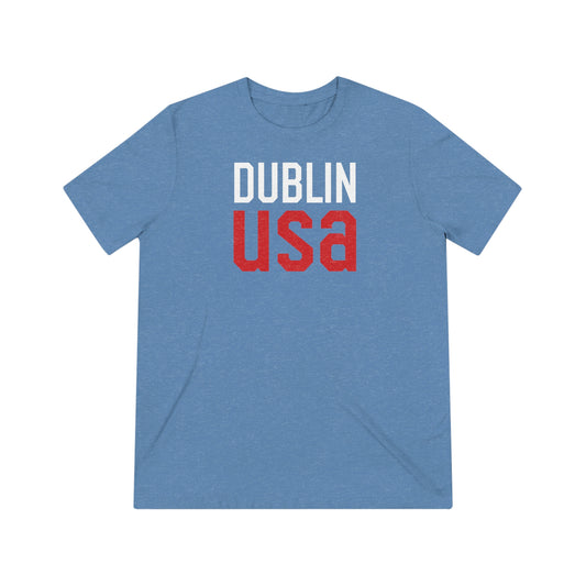 DUBLIN USA-Unisex Triblend Tee