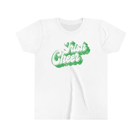 IRISH CHEER_Dimensional_Distressed-Youth Short Sleeve Tee
