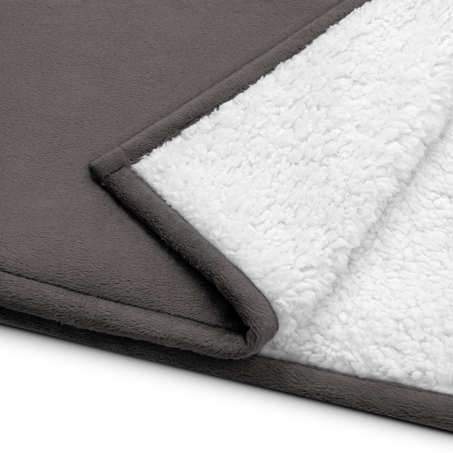 IRISH-embroidered-Premium sherpa blanket