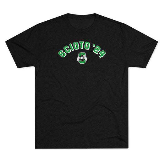 SCIOTO ‘24_SCIOTO LOGO_Unisex Tri-Blend Crew Tee