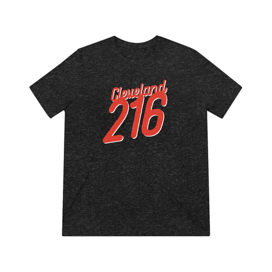 CLEVELAND 216-Unisex Triblend Tee