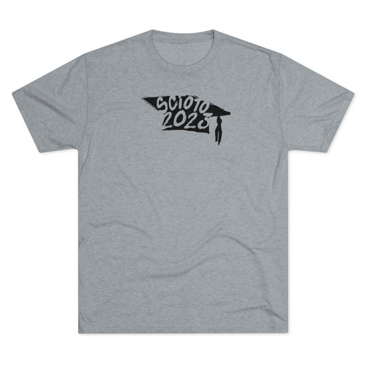 SCIOTO 2023_GRAD CAP-Unisex Tri-Blend Crew Tee