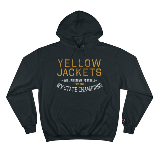 YELLOW JACKETS_2022-2023_WV STATE CHAMPS-Champion Hoodie