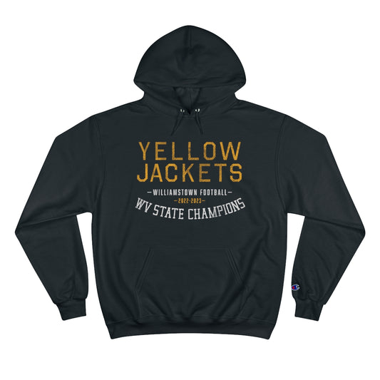 YELLOWJACKETS_2022-2023_WV STATE CHAMPS-Champion Hoodie