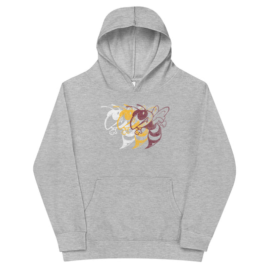 MASCOT COLLAGE-Kids fleece hoodie