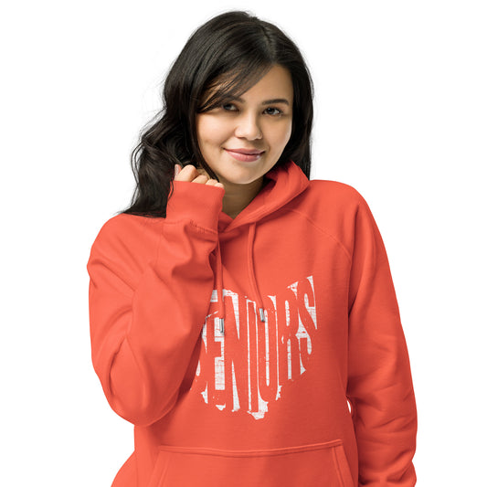 SENIORS (knockout) OH STATE SHAPE-Unisex eco raglan hoodie