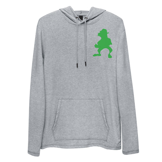 MASCOT_Irish script back-Unisex Lightweight Hoodie