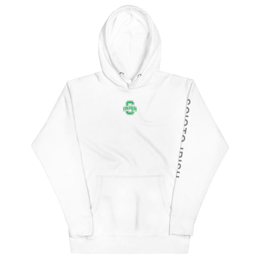 SCIOTO LOGO-Distressed_SCIOTO IRISH (sleeve)-Unisex Hoodie