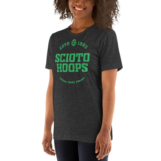 SCIOTO HOOPS-PASSION PRIDE PURPOSE-Unisex t-shirt