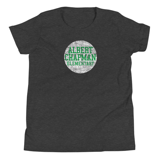 ALBERT CHAPMAN ELEMENTARY_Heavy Distress-Youth Short Sleeve T-Shirt